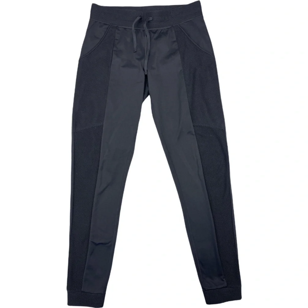 FABLETICS Black Joggers with Mesh side Panel Women's Size S - Picture 2 of 12